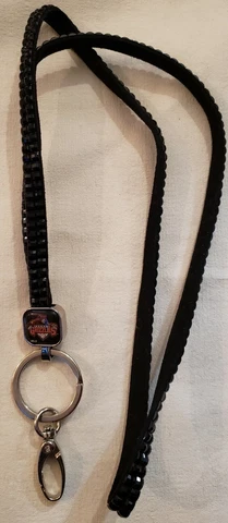 Fresno Grizzlies Lanyard Black Sequins Cover
