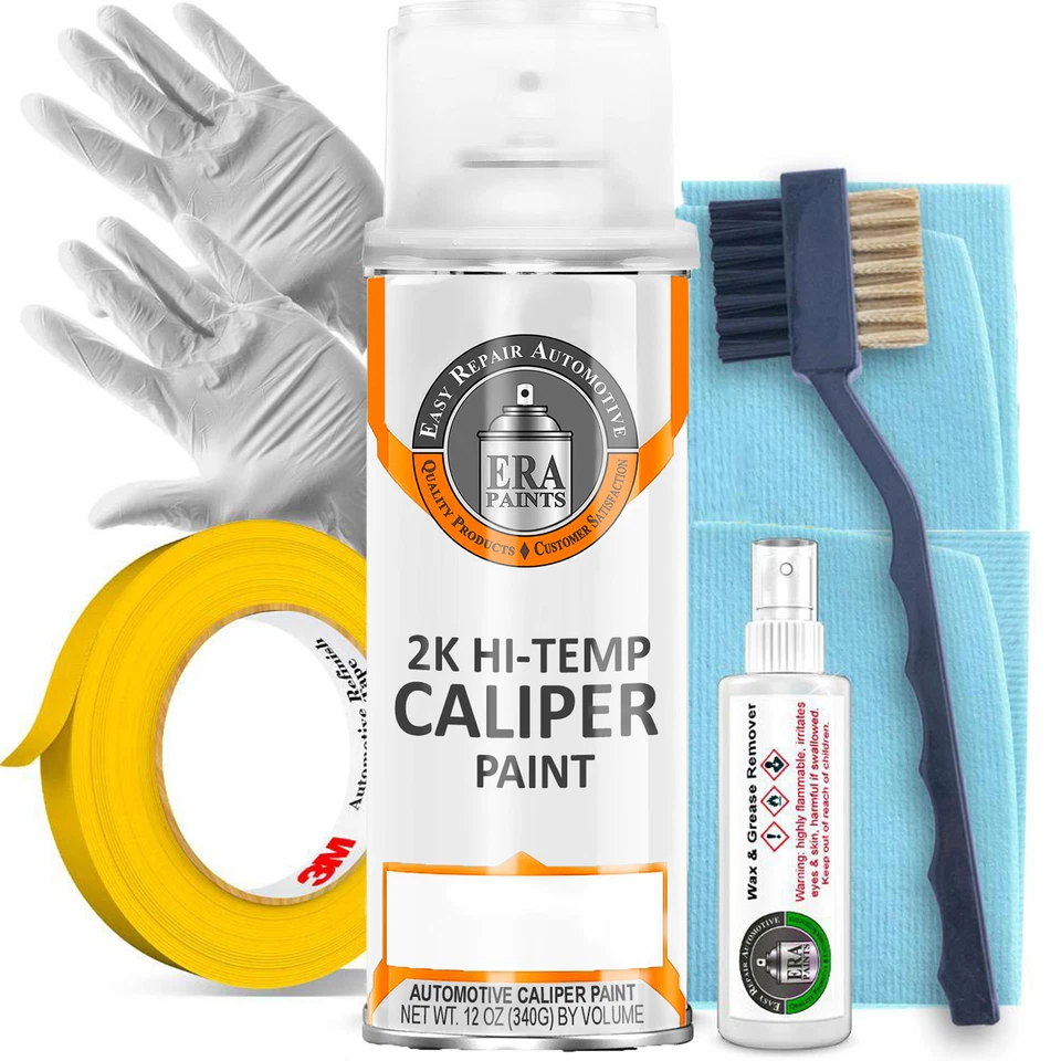 ERA Paints 2K Aerosol Brake Caliper Paint Hi-Temp Resistance, Extreme Durability — 第 1/4 张图片