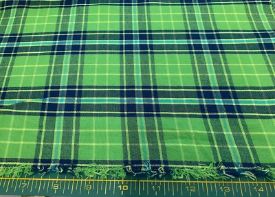 NORTHCOTT - PICCADILLY #W24427-74 CUADROS GRANDES - VERDE - POR YARDA Foto 1 de 2