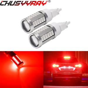 3157 LED Red Brake Stop Tail Light Bulbs for Toyota camry 00-04 Corolla 1998-06