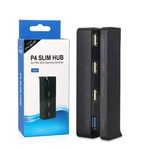 NEW Slim PS4 USB Hub 4 port (USB 3.0 x1 +USB 2.0 x3 for Sony PS4 Slim Console - Picture 1 of 6
