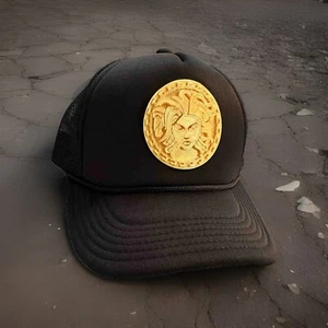 Black Medusa Hat, Greek Mythology Goddess Hat, Mesh 3D Medusa Art YD Versac - Picture 1 of 5