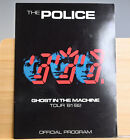 The Police 1981-82 Ghost In The Machine Tour Book Concert Program