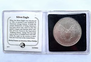 USA Silver Dollar - 1996 -Silver Eagle - 1 Oz fine Silver - Picture 1 of 2