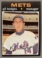 1971 Topps Gil Hodges #183 New York Mets