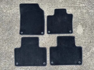 OEM VOLVO XC90 Front & Rear Floor Mat Set 32262190 Charcoal BLACK V526 Carpet - Bild 1 von 10