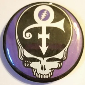 2.25 Inch Magnetic Bottle Opener Grateful Dead Prince Stealie - Picture 1 of 2