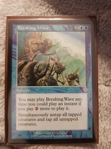 1x MTG Magic The Gathering TCG Breaking Wave Rare - Invasion - Picture 1 of 1