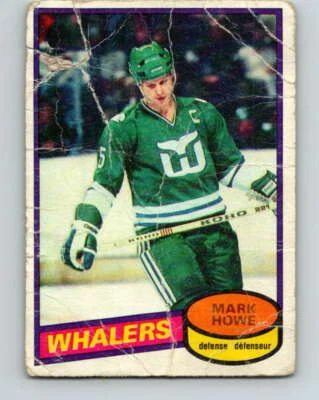 1980-81 O-Pee-Chee #160 Mark Howe  Hartford Whalers V38628 - Image 1 of 2