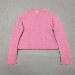 H&M maglione pullover donna rosa medio misto lana mohair girocollo oversize - Foto 1 di 11