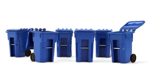 First Gear 90-0518 1/34 Scale Set Of 6 Trash Bins - Picture 1 of 1