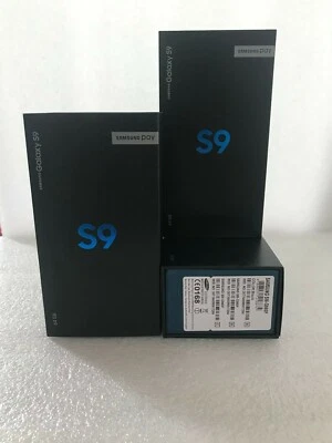Samsung Galaxy S9 ✔Dual Sim 64GB ✔Midnight Black ✔SMARTPHONE ✔NEU & OVP - Bild 1 von 2