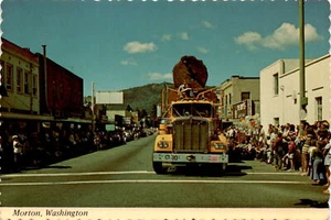 Morton, Washington, Morton Loggers Jubiläum, August, September 1973, Postkarte - Bild 1 von 2