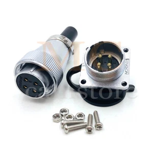 WS24 4Pin Waterproof Connector,Electrical Wire Connector Plug and Socket - Picture 1 of 6