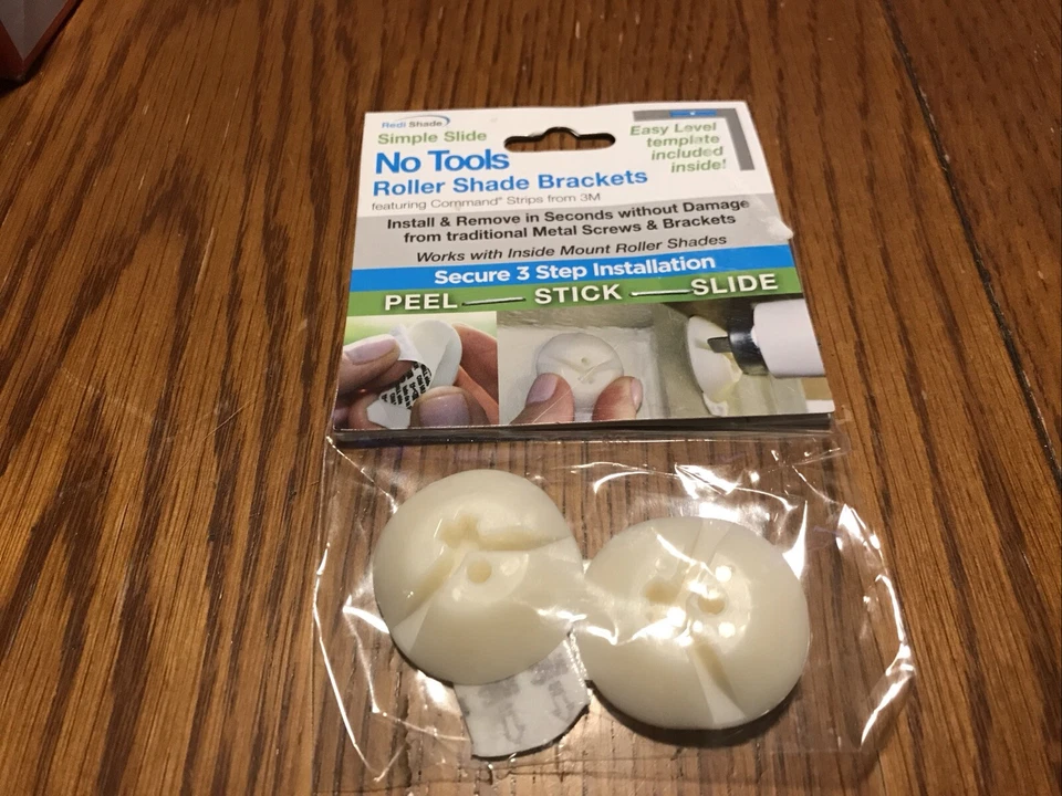 Redi Shade No Tools Simple Slide Inside Mount Roller White - Image 1 of 1