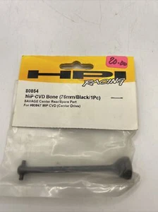 New HPI MIP CVD Bone (76mm/Black/1Pc) For Savage Center Rear 80854 (H7) - Picture 1 of 1