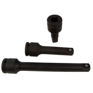 KING 3/4" Drive Air Impact Extension Bar Set 4" 6" 10''CR-MO Pro Made In Taiwan - Picture 1 of 3