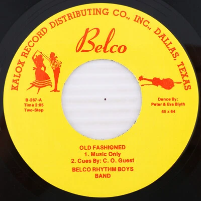 Belco Rhythm Boys Band - Old Fashioned/Lazy River - 45 rpm Record B-267 - Image 1 of 4