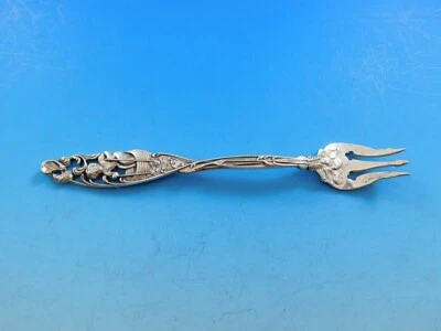 Labors of Cupid by Dominick and Haff Sterling Silver Cocktail Fork 5 1/2" - Image 1 of 4