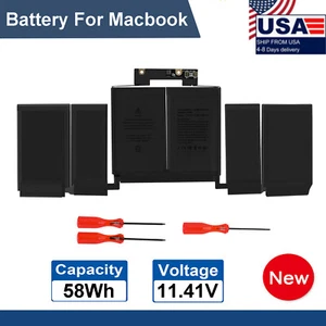 A1964 Battery for Macbook Pro 13'' A1989 Mid 2018 2019 A2251 2020 EMC 3358 3348 - Picture 1 of 11