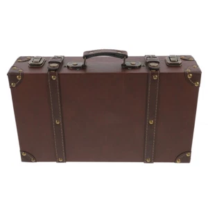 Retro Suitcase Trunk For Boutique Display Decorative Storage Organizer - Picture 1 of 12