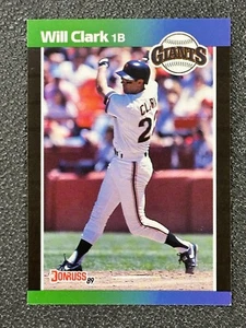 1989 Donruss - *Denotes Next to PERFORMANCE #249 Will Clark - Picture 1 of 2
