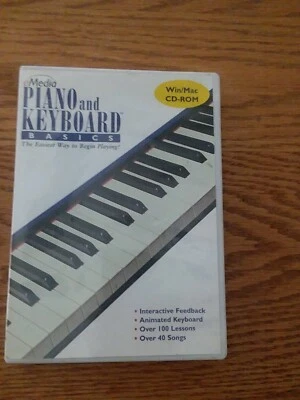 MEDIA PIANO AND KEYBOARD BASICS WIN/MAC CD-ROM - Image 1 of 2
