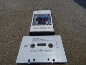 WORLD PARTY - GOODBYE JUMBO (ORIGINAL 1990 CASSETTE TAPE / ALBUM) - Picture 1 of 1