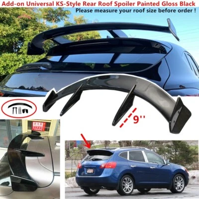 FITS 2008-2013 NISSAN ROGUE REAR ROOF AIRPLANE SPOILER LIP WING 51.4'' UNIVERSAL - Изображение 1 из 4