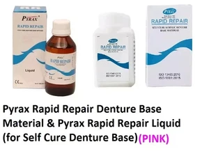 Líquido de autocuración de reparación rápida dental 100 ml y polvo 100 g (rosa) ENVÍO GRATUITO - Imagen 1 de 3