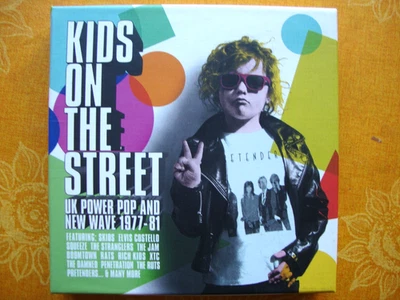 KIDS ON THE STREET/UK POWER POP NEW  WAVE 1977-81 (3-CD-Box) Booklet! W.NEU! - Bild 1 von 4