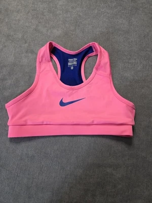 Sujetador deportivo/atlético Nike Pro para niña, talla L-rosa Foto 1 de 4