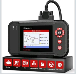 Launch Creader VIII OBDII Code Diagnostic Reader ENGINE/ABS/SRS/AT+ - Picture 1 of 19