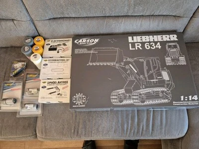 Carson Liebherr LR634 Laderaupe Komplett Bausatz 1:14 Set - Bild 1 von 4