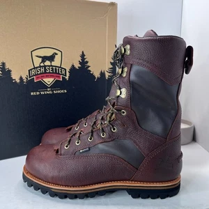 Irish Setter Elk Tracker Hunt 12" Lace Up Boot Brown Black A0882 Men's 14 E2/W2 - Picture 1 of 9