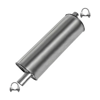 Direct fit Exhaust Muffler fits: 1996-2000 Chrysler Voyager Dodge Caravan 2.4L - Image 1 of 4
