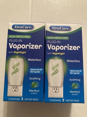 Xtra Care plug in vaporizer pads and nightlight nonmedicated sooth menthol scent - Image 1 of 4