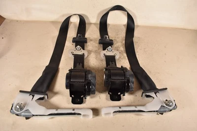 13-15 NISSAN SENTRA FRONT SEAT BELTS SEATBELTS BLACK DRIVER PASSENGER FRONT OEM Foto 1 de 4