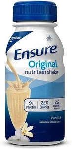 Ensure Original Nutrition Shake Drink Complete Balance Vanilla 8 Oz Case of 24 - Picture 1 of 3