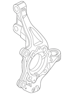 Genuine Kia Knuckle 51710-L0500 - Picture 1 of 2