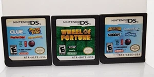 Wheel of Fortune, Clue, Perfection, Mouse Trap, Battleship, Ect. Nintendo DS - Picture 1 of 2