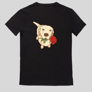 Hund Labrador T-Shirt - Picture 1 of 2