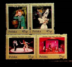 POLONIA SC 3238-41 EDICIÓN NH DE 1995 - TEATRO  - Imagen 1 de 1