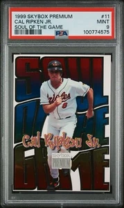 Skybox Premium Soul Of The Game 1999 #11 Cal Ripken Jr PSA 9 - Imagen 1 de 2