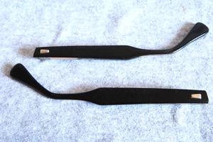 marine usa vintage eyeglass temples brown 5-1/4 - Picture 1 of 4