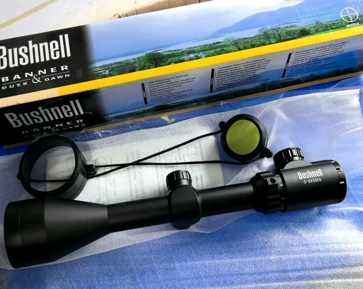 高清 3-9x32EG 瞄准镜可调节对焦防震战术金属狩猎 — 第 1/1 张图片