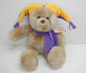 Heads & Tales by Gund Vintage 1986 Jester Bear 14" Plush - Picture 1 of 5