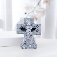 Angel Statue Resin Light Nativity Sculpture Decorations Gifts(SCS-RC083-B) ✈