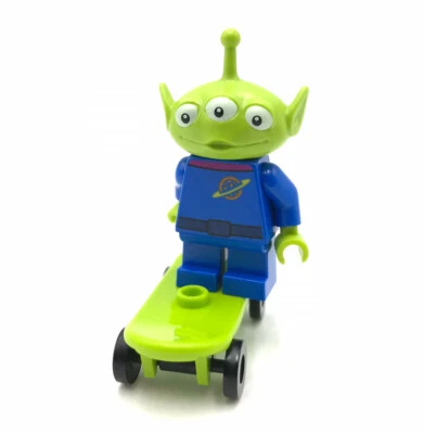 LEGO Pizza Planet Alien Skateboard minifigura 10771 10769 Toy Story minifigura Foto 1 de 4