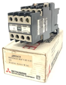 Mitsubishi SR-K844 Relay Contactor 4NO/4NC COIL: 110/120v 50Hz or 115/120v 60Hz - Picture 1 of 9